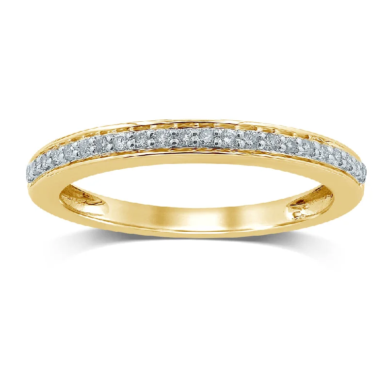 Rings with rough moonstone for natural beauty -9ct Yellow Gold Diamond Eternity Ring with 22 Brilliant Diamonds