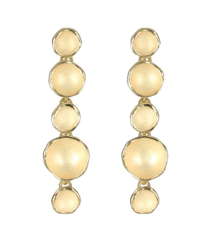 Small hoop earrings for a delicate and understated everyday wear-5-Pod Link Earrings