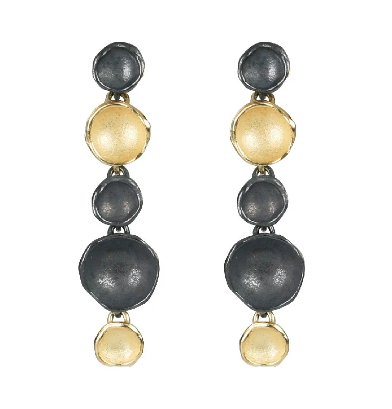 Best hoop earrings with gemstone accents for a colorful and elegant appearance-5-Pod Link Earrings