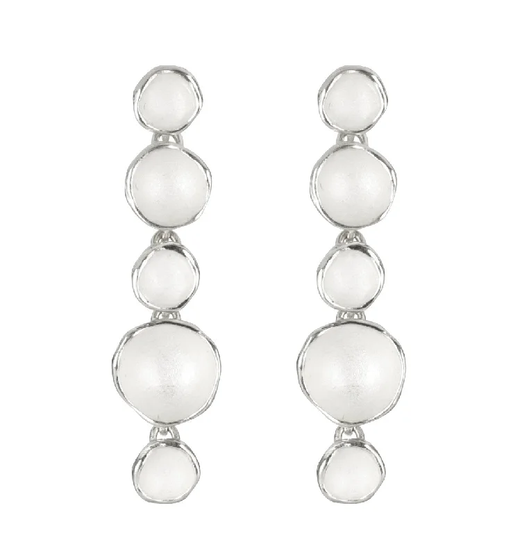 Best hoop earrings with Swarovski crystals for added sparkle and luxury-5-Pod Link Earrings