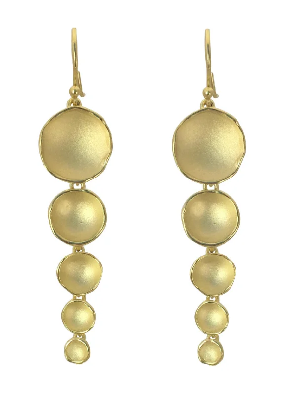 Best hoop earrings with satin ribbons for a soft, feminine appearance-Dishy Duster Earrings