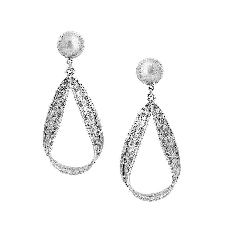 Best hoop earrings with geometric triangle shapes for a modern, chic design-Kekova Silver