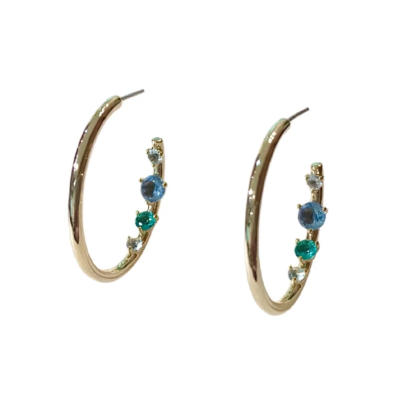 Best hoop earrings with vintage-style detailing for a nostalgic and timeless look-Kerry Back Studded Hoops