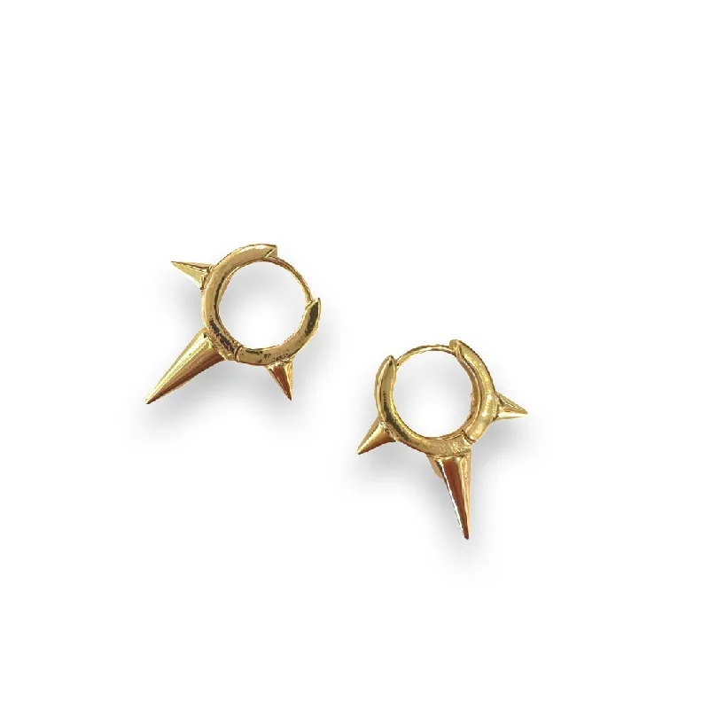 Best hoop earrings with detachable studs for a versatile and adjustable accessory-Kerry Spike Huggies