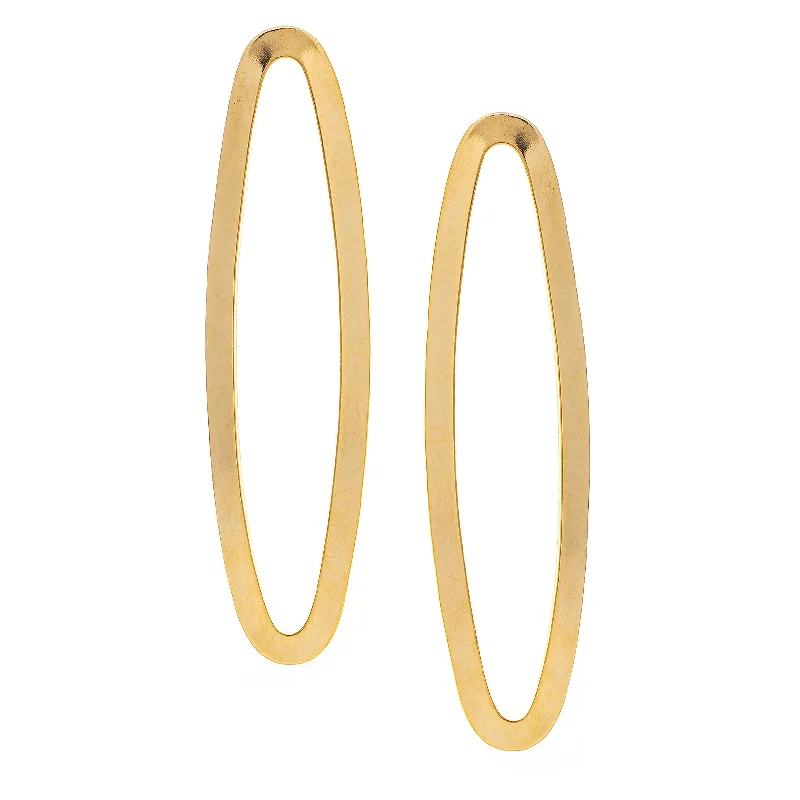 Hoop earrings with twisted metal designs for a dynamic and modern style-Larrsen