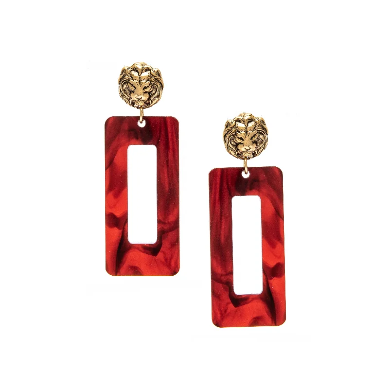 Best hoop earrings with vintage coins for a retro, antique-inspired style-Madison Amber