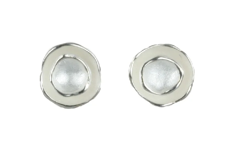 Best hoop earrings with geometric cuts for a sharp, modern appeal-Oyster Pod Earrings