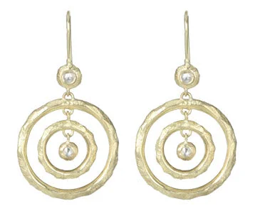 Hoop earrings with abstract shapes for an artistic and creative touch-Satellite Earrings