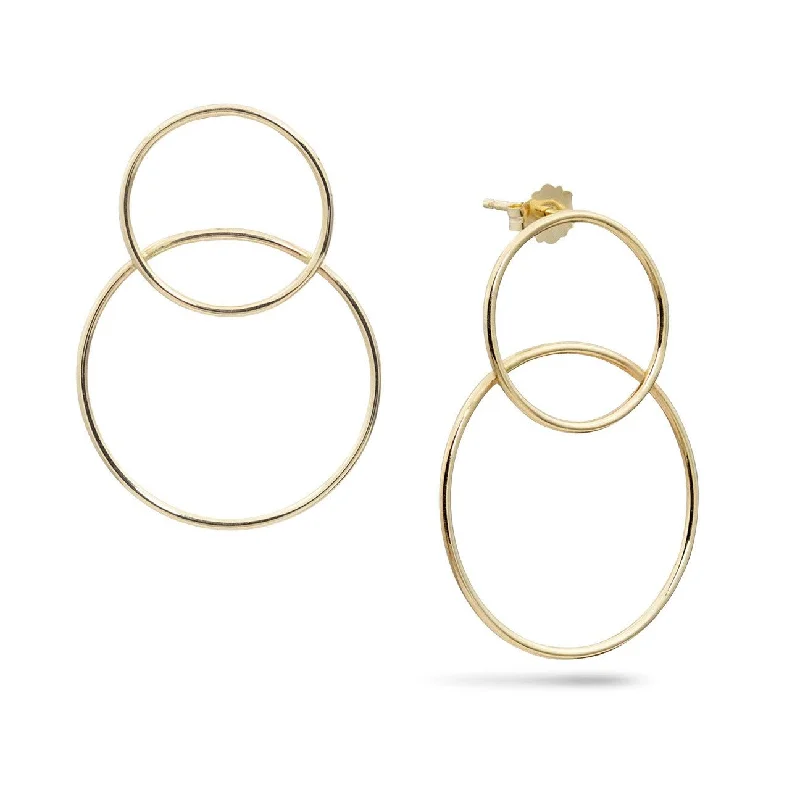 Best hoop earrings with enamel details for a colorful and modern look-Scarpa Earrings