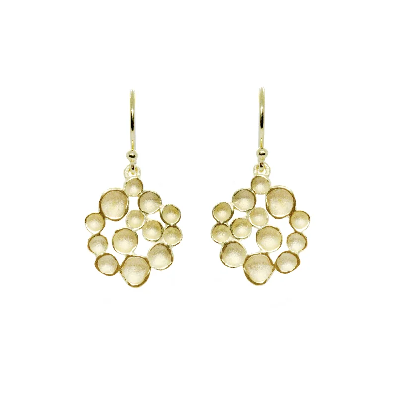 Best hoop earrings with geometric cuts for a sharp, modern appeal-Small Champagne Pod Earring