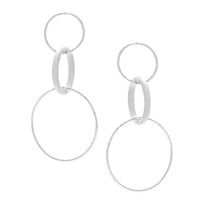 Small hoop earrings for a delicate and understated everyday wear-Tahito Silver