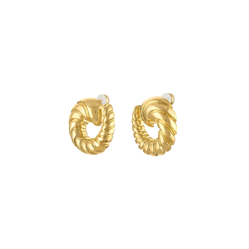 Best hoop earrings with detachable studs for a versatile and adjustable accessory-Twisted Beach Earrings