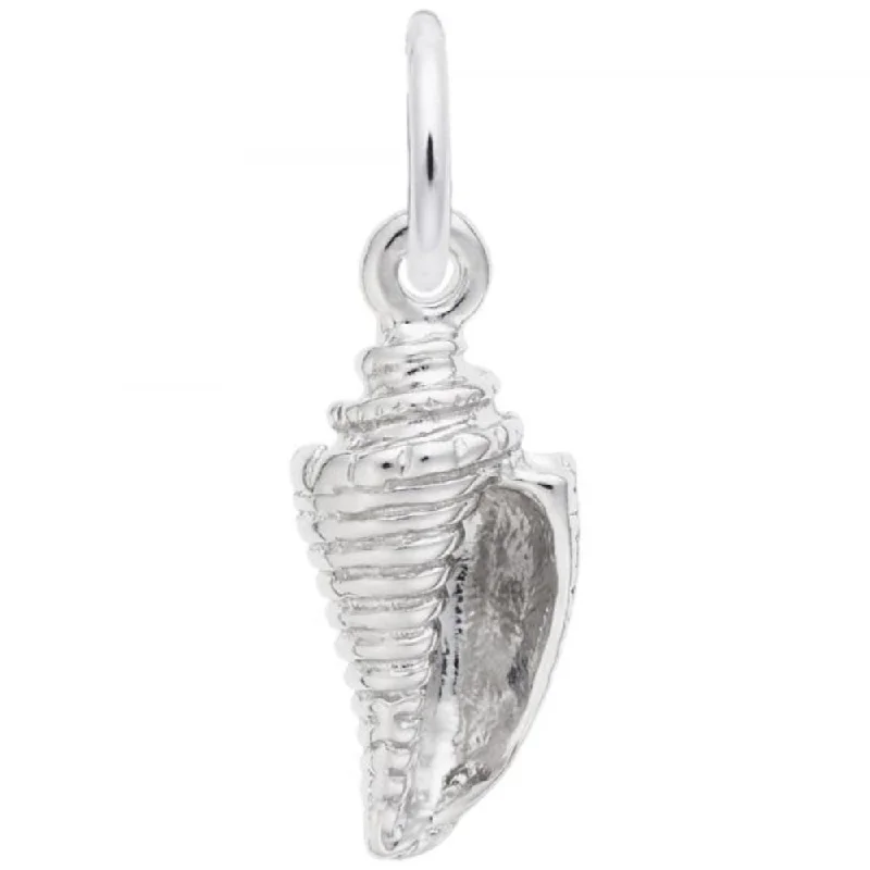 Best necklaces and pendants with art deco elements for a vintage, glamorous design-Shell Charm