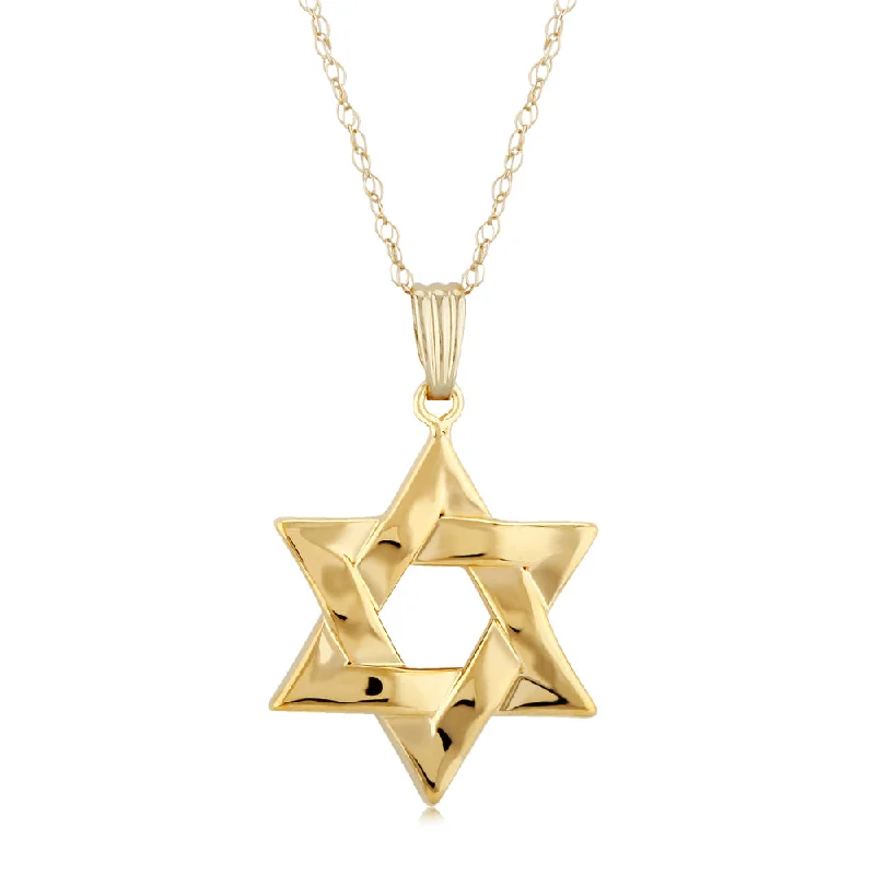 Best necklaces and pendants with layered designs for a chic, stacked look-14k Medium Star of David Pendant Necklace