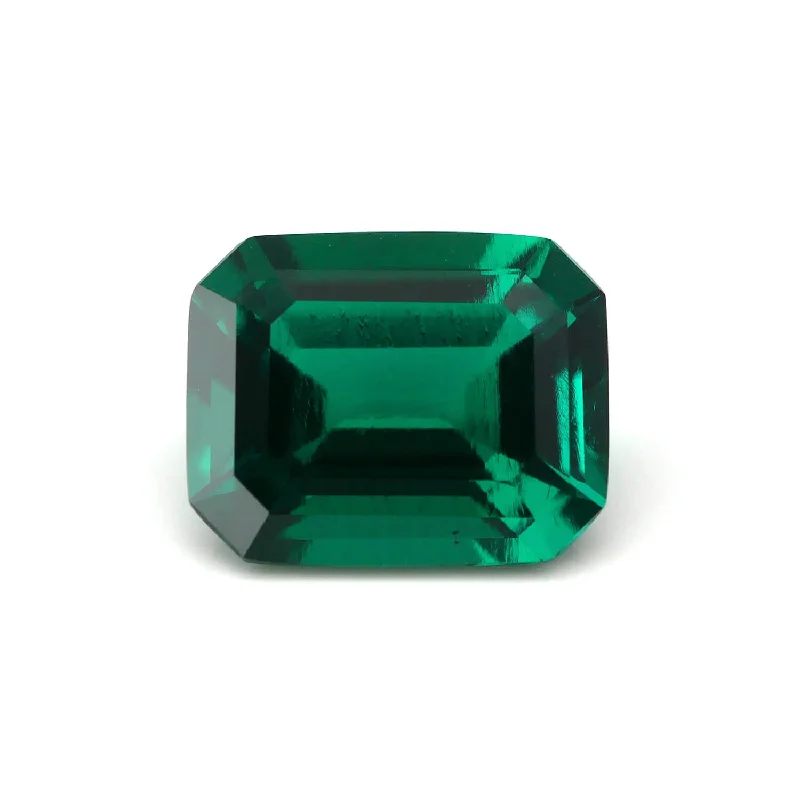 Trendy necklaces and pendants with statement pieces for a bold fashion statement-2.75ct 10x8mm Emerald Cut Lab Grown Emerald