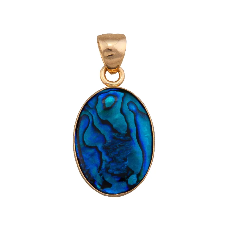 Best necklaces and pendants with silver chains for a sleek, timeless look-Alchemia Blue Abalone Pendant