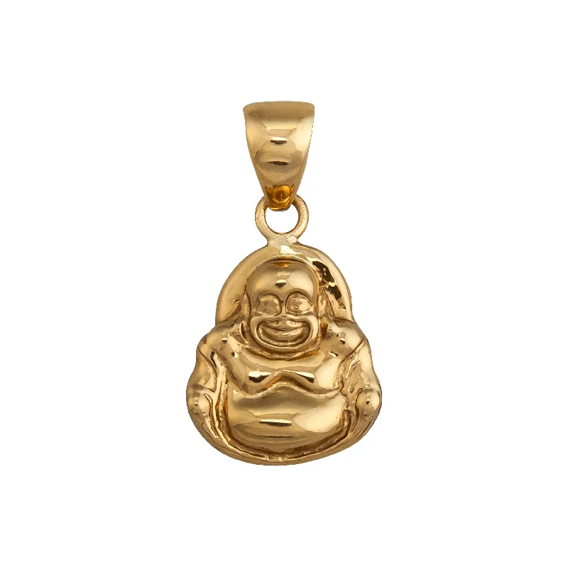 Stunning necklaces and pendants with aquamarine stones for a serene effect-Alchemia Buddha Pendant