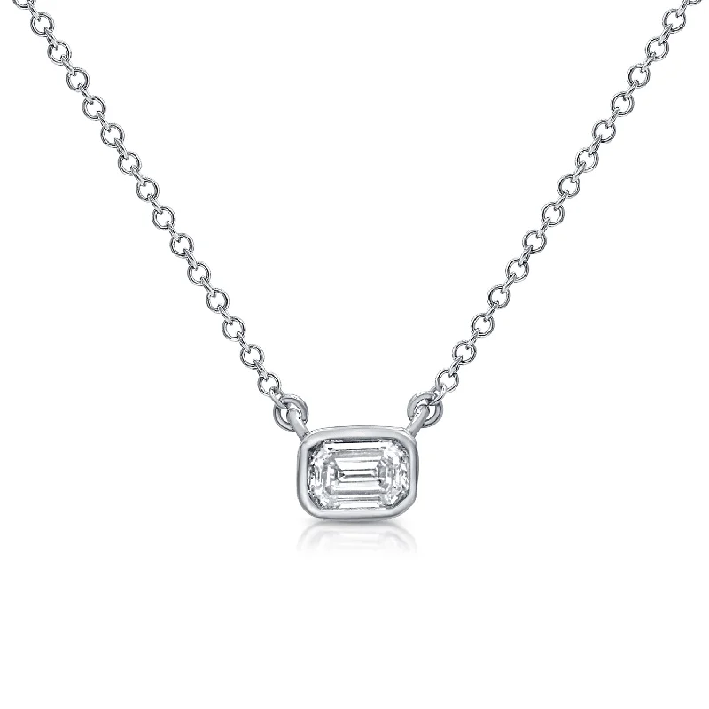 14K white gold